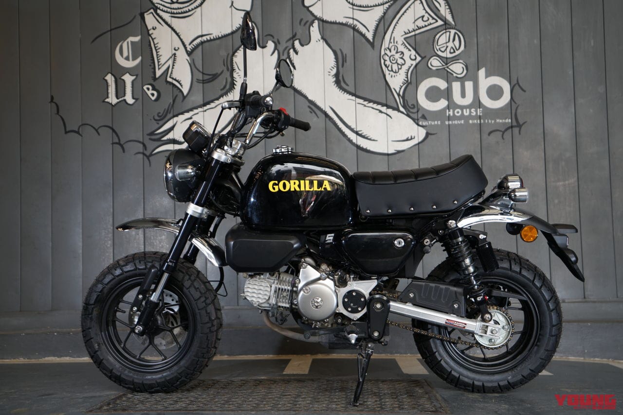 ゴリラ125 プロトタイプ｜タイ仕様｜「待ってたやつ!!」ホンダ新『ゴリラ125 プロトタイプ』登場！ 鉄製ビッグタンクと鋲打ちシートでモンキー125が転生【海外】