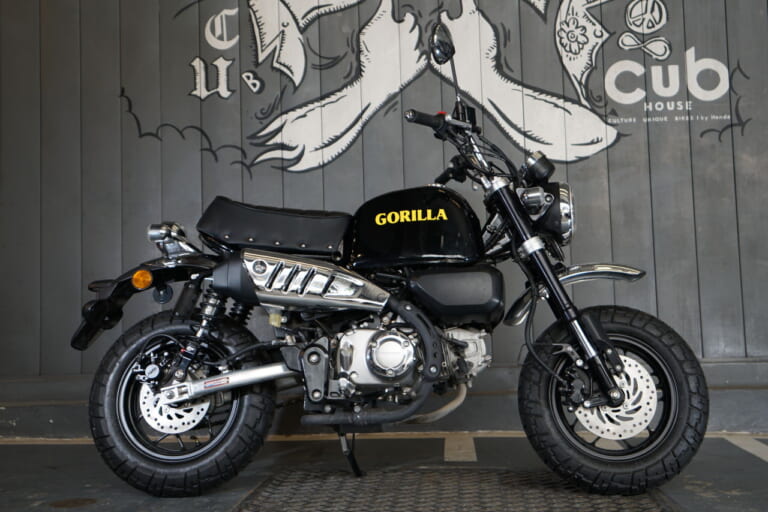 ゴリラ125 プロトタイプ|タイ仕様|「待ってたやつ!!」ホンダ新『ゴリラ125』登場…なの?! 鉄製ビッグタンクと鋲打ちシートでモンキー125がカスタム転生【海外】