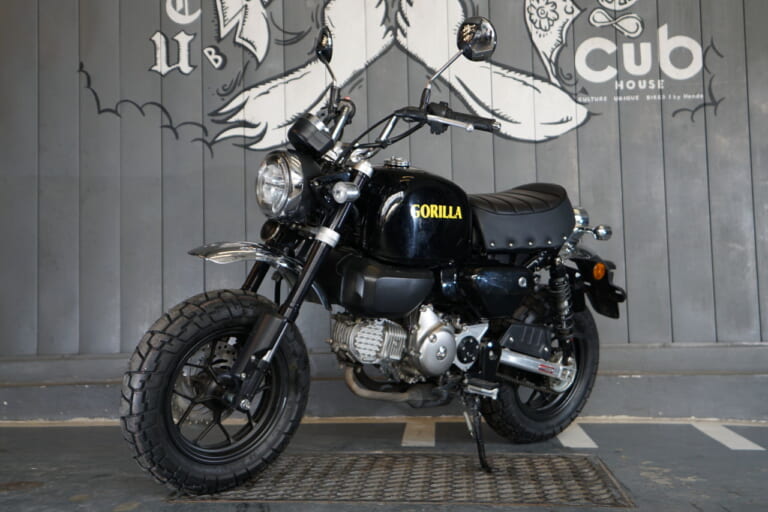 ゴリラ125 プロトタイプ｜タイ仕様｜「待ってたやつ!!」ホンダ新『ゴリラ125 プロトタイプ』登場！ 鉄製ビッグタンクと鋲打ちシートでモンキー125が転生【海外】