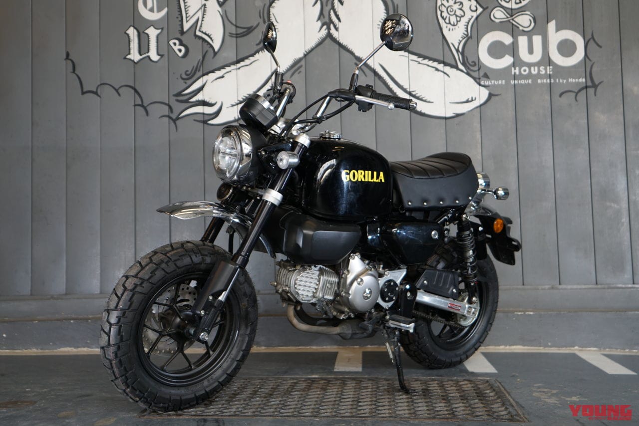 ゴリラ125 プロトタイプ｜タイ仕様｜「待ってたやつ!!」ホンダ新『ゴリラ125 プロトタイプ』登場！ 鉄製ビッグタンクと鋲打ちシートでモンキー125が転生【海外】