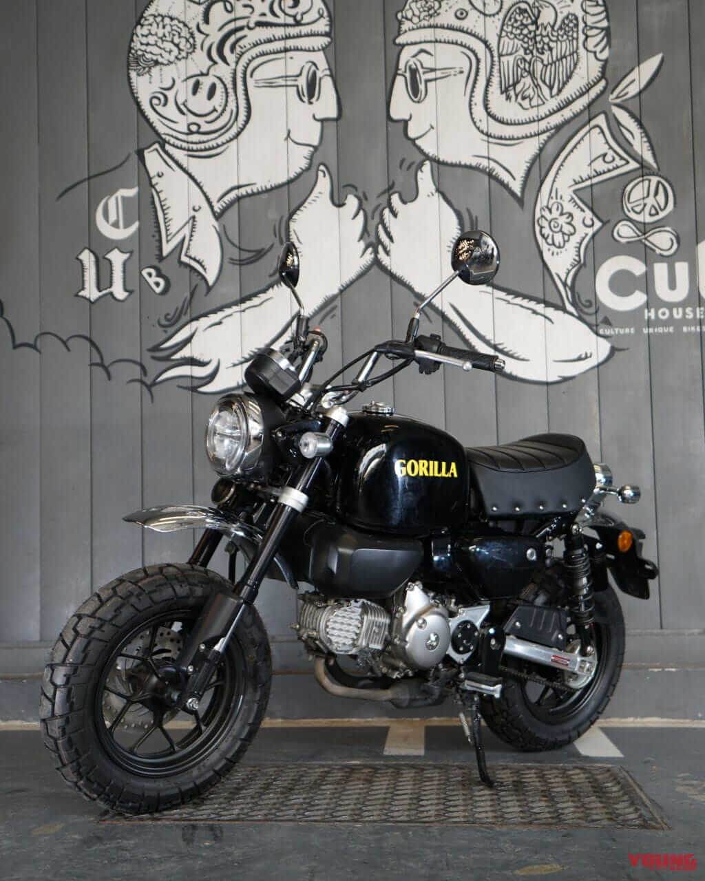 ゴリラ125 プロトタイプ｜タイ仕様｜「待ってたやつ!!」ホンダ新『ゴリラ125 プロトタイプ』登場！ 鉄製ビッグタンクと鋲打ちシートでモンキー125が転生【海外】