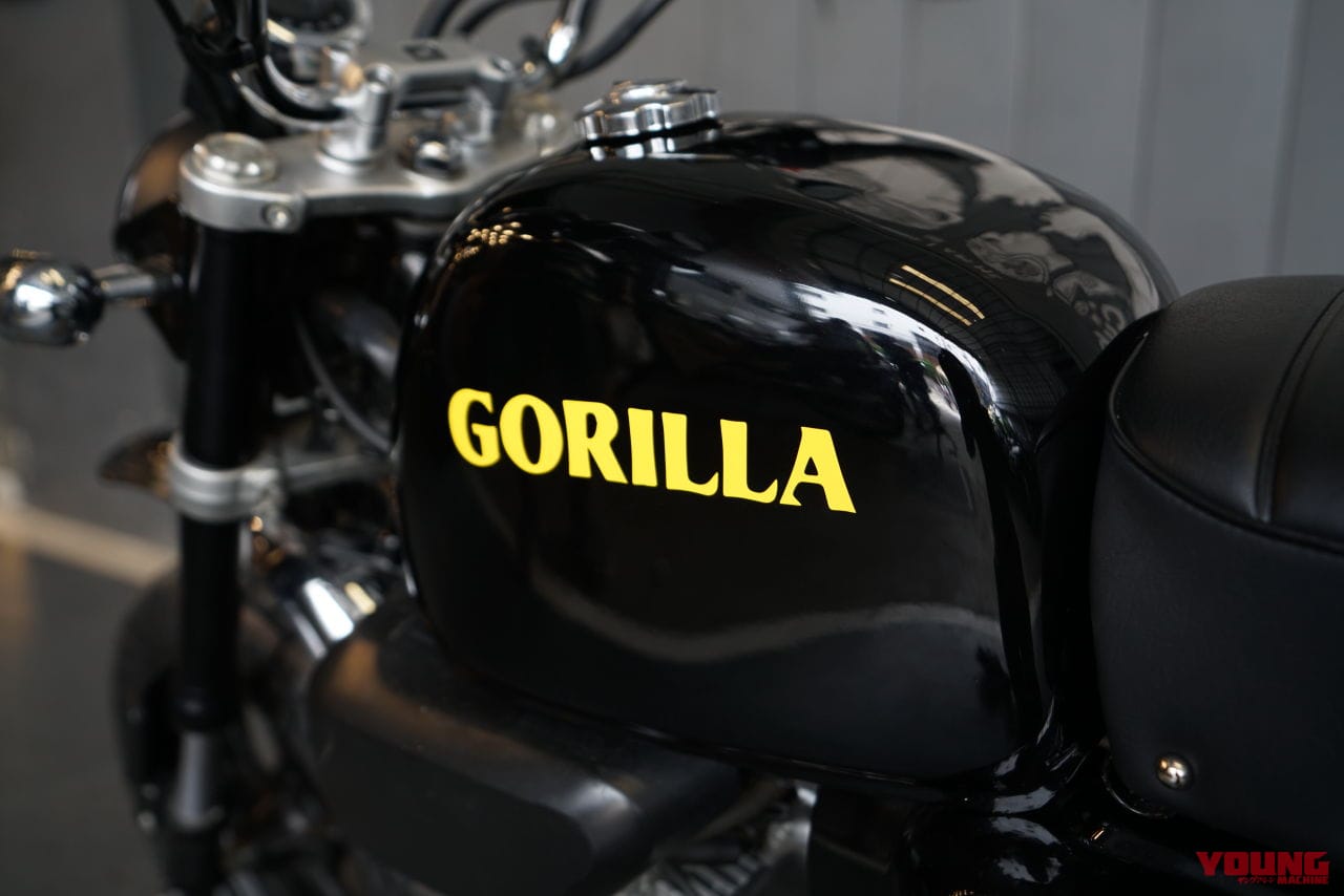 |「待ってたやつ!!」ホンダ新『ゴリラ125』登場…なの?! 鉄製ビッグタンクと鋲打ちシートでモンキー125がカスタム転生【海外】