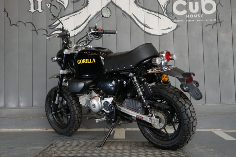 ゴリラ125 プロトタイプ｜タイ仕様｜「待ってたやつ!!」ホンダ新『ゴリラ125 プロトタイプ』登場！ 鉄製ビッグタンクと鋲打ちシートでモンキー125が転生【海外】