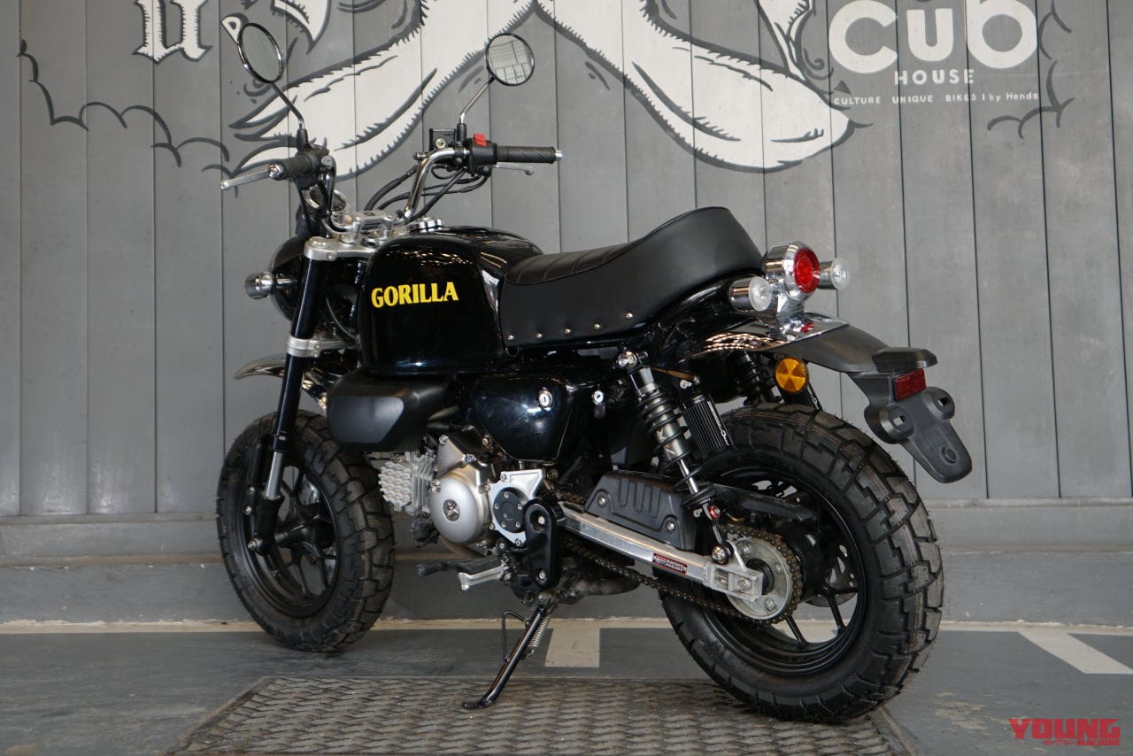 ゴリラ125 プロトタイプ｜タイ仕様｜「待ってたやつ!!」ホンダ新『ゴリラ125 プロトタイプ』登場！ 鉄製ビッグタンクと鋲打ちシートでモンキー125が転生【海外】
