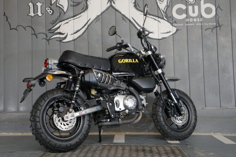 ゴリラ125 プロトタイプ｜タイ仕様｜「待ってたやつ!!」ホンダ新『ゴリラ125 プロトタイプ』登場！ 鉄製ビッグタンクと鋲打ちシートでモンキー125が転生【海外】