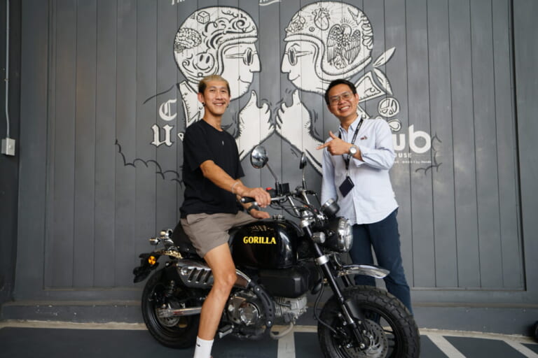 ゴリラ125 プロトタイプ｜タイ仕様｜「待ってたやつ!!」ホンダ新『ゴリラ125 プロトタイプ』登場！ 鉄製ビッグタンクと鋲打ちシートでモンキー125が転生【海外】