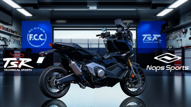 TSR×NAPS【X-ADV(’21-23 RH10)用2本出しフルエキゾーストを発売開始!】