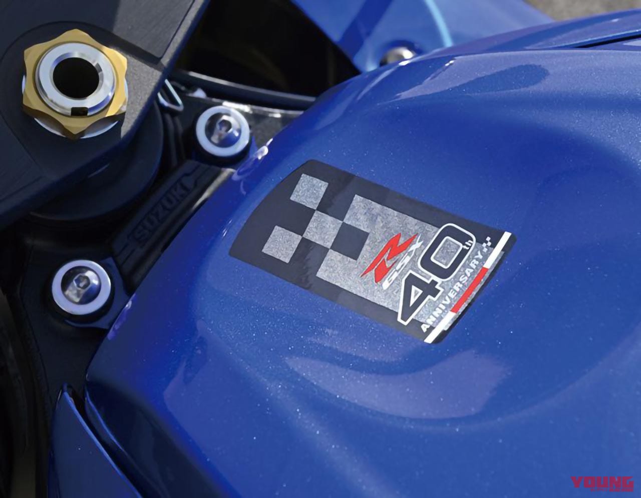 スズキ|GSX-R750|北米仕様|2026年モデル|こっちも40周年記念カラー! 北米で生き残るスズキ「GSX-R750」「GSX-R600」に新型R1000とお揃いの青×白が登場