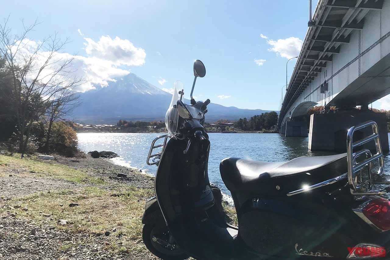 河口湖大橋たもとからの富士山｜【日本テレビ系ドラマ『ホットスポット』】聖地・精進湖で「涼湖祭」が6年ぶり復活! 限定コラボグッズ、花火、ロケ地巡りも【8月4日開催】