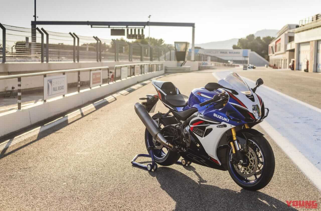 GSX-R1000R｜スズキ「GSX-R1000 / R」復活!! エンジンと電子制御を大幅改良しウイングも新装備、初代GSX-R750からの40周年を祝う