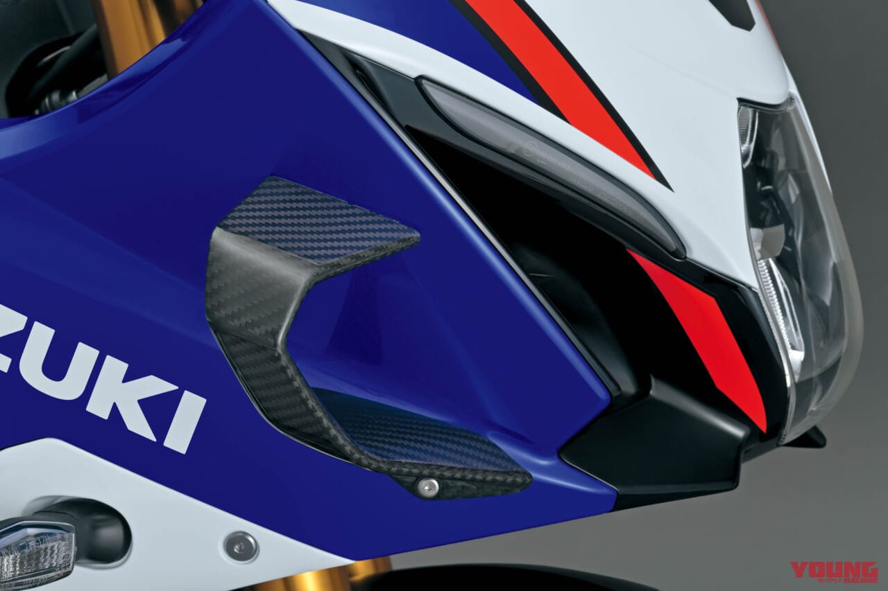 |スズキ新型「GSX-R1000 / R」英国で価格発表!! エンジンと電子制御を大幅改良しカーボン製ウイングも新装備