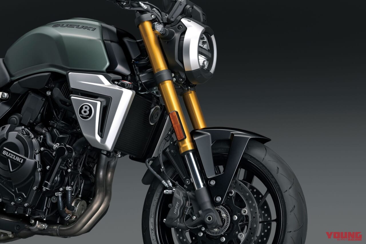 スズキ｜GSX-8T｜輸出仕様｜2025年モデル｜【速報】スズキ新型車「GSX-8T / GSX-8TT」登場!! 昭和のロードスター/ロードレーサーをオマージュした本気のネオクラシック