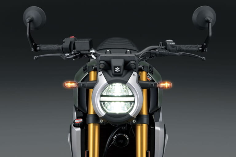 スズキ|GSX-8T|輸出仕様|2025年モデル|【速報】スズキ新型車「GSX-8T / GSX-8TT」登場!! 昭和のロードスター/ロードレーサーをオマージュした本気のネオクラシック