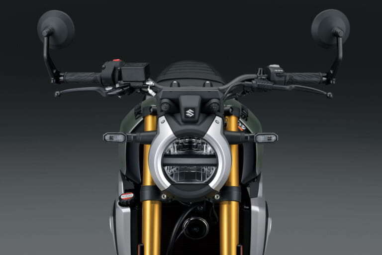 スズキ|GSX-8T|輸出仕様|2025年モデル|【速報】スズキ新型車「GSX-8T / GSX-8TT」登場!! 昭和のロードスター/ロードレーサーをオマージュした本気のネオクラシック