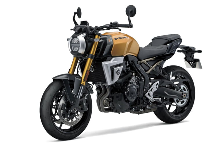 スズキ｜GSX-8T｜2025年モデル｜輸出仕様｜【速報】スズキ新型車「GSX-8T / GSX-8TT」登場!! 昭和のロードスター/ロードレーサーをオマージュした本気のネオクラシック