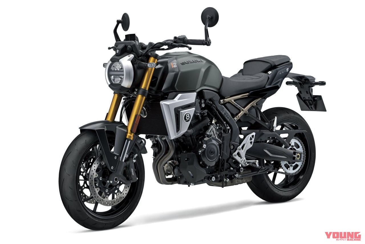 |【速報】スズキ新型車「GSX-8T / GSX-8TT」登場!! 昭和のロードスター/ロードレーサーをオマージュした本気のネオクラシック