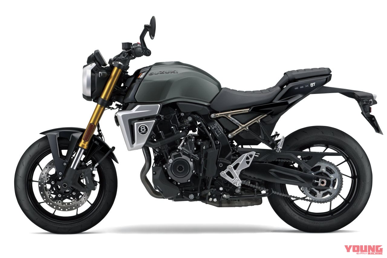 ｜【速報】スズキ新型車「GSX-8T / GSX-8TT」登場!! 昭和のロードスター/ロードレーサーをオマージュした本気のネオクラシック