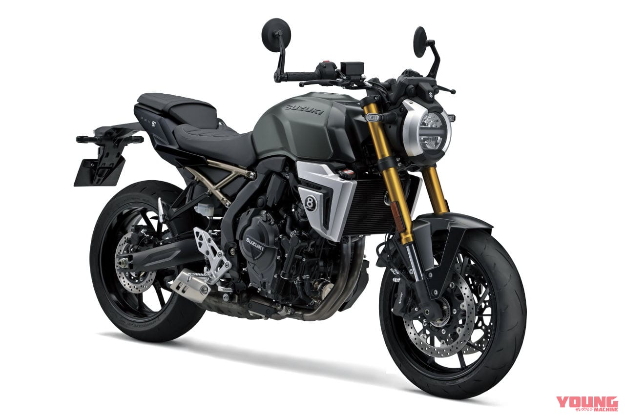 ｜【速報】スズキ新型車「GSX-8T / GSX-8TT」登場!! 昭和のロードスター/ロードレーサーをオマージュした本気のネオクラシック