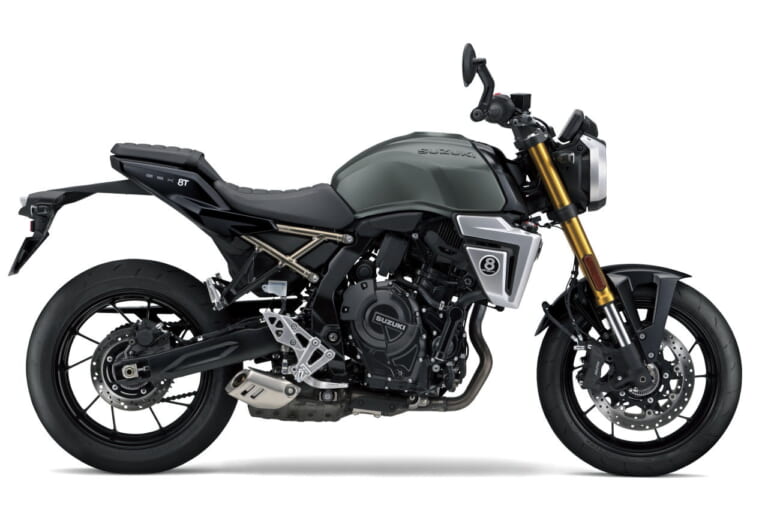 スズキ｜GSX-8T｜2025年モデル｜輸出仕様｜【速報】スズキ新型車「GSX-8T / GSX-8TT」登場!! 昭和のロードスター/ロードレーサーをオマージュした本気のネオクラシック