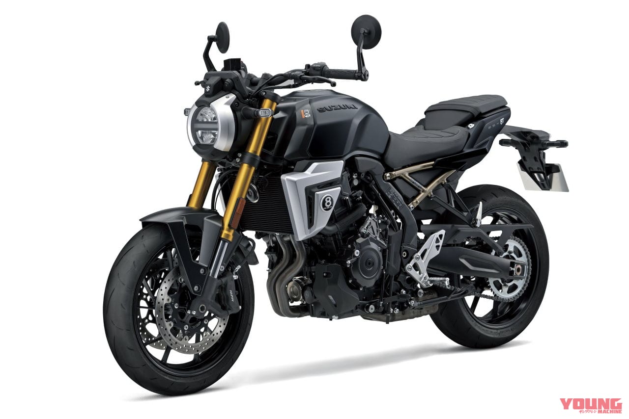 |【速報】スズキ新型車「GSX-8T / GSX-8TT」登場!! 昭和のロードスター/ロードレーサーをオマージュした本気のネオクラシック
