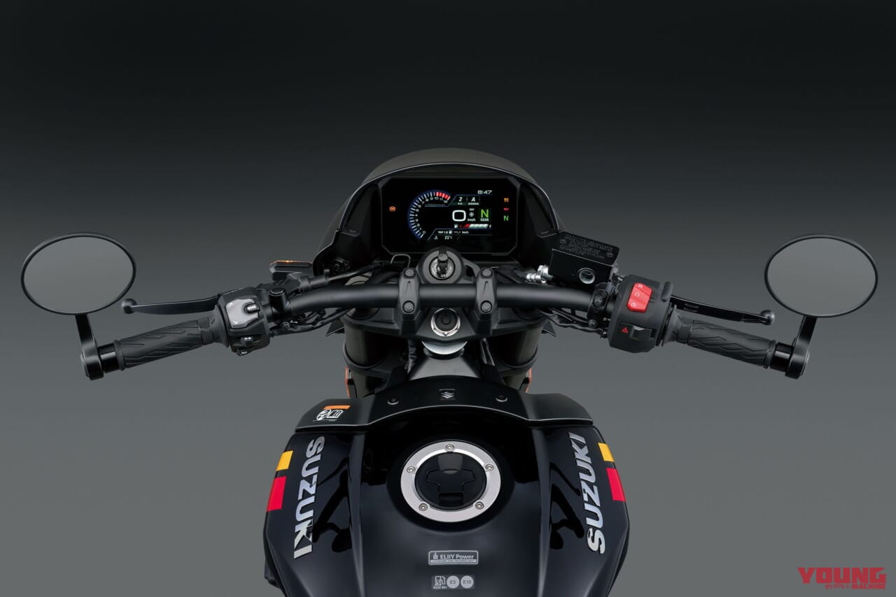スズキ｜GSX-8TT｜輸出仕様｜2025年モデル｜【速報】スズキ新型車「GSX-8T / GSX-8TT」登場!! 昭和のロードスター/ロードレーサーをオマージュした本気のネオクラシック