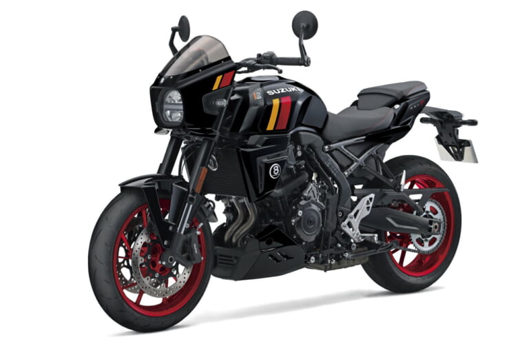 スズキ｜GSX-8TT｜2025年モデル｜輸出仕様｜【速報】スズキ新型車「GSX-8T / GSX-8TT」登場!! 昭和のロードスター/ロードレーサーをオマージュした本気のネオクラシック