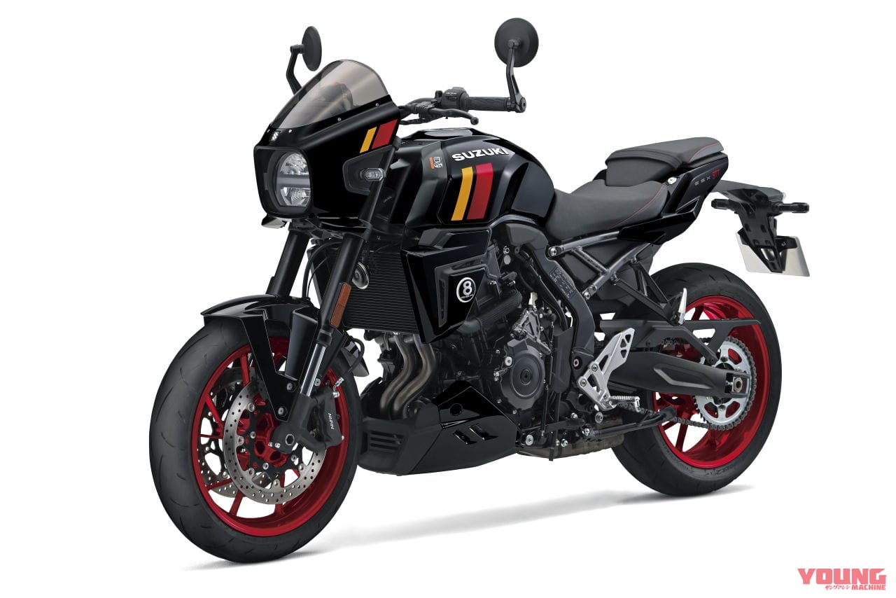 ｜【速報】スズキ新型車「GSX-8T / GSX-8TT」登場!! 昭和のロードスター/ロードレーサーをオマージュした本気のネオクラシック