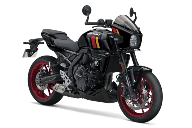 スズキ｜GSX-8TT｜2025年モデル｜輸出仕様｜【速報】スズキ新型車「GSX-8T / GSX-8TT」登場!! 昭和のロードスター/ロードレーサーをオマージュした本気のネオクラシック
