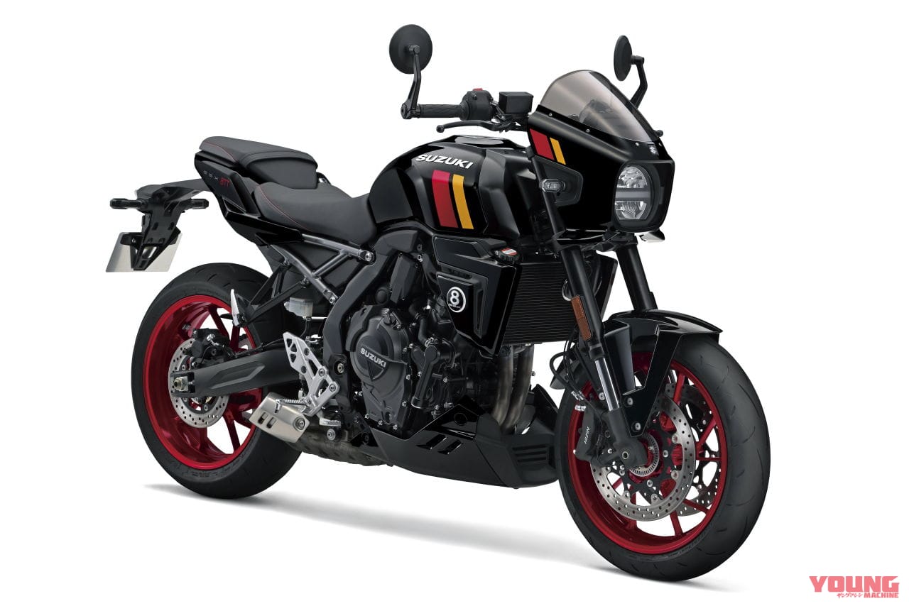 ｜【速報】スズキ新型車「GSX-8T / GSX-8TT」登場!! 昭和のロードスター/ロードレーサーをオマージュした本気のネオクラシック