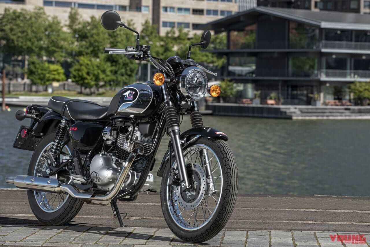 カワサキ｜メグロS1｜欧州仕様｜2026年モデル｜カワサキ「W230」「メグロS1」の2026年モデルが登場！ W230はメッキフェンダーの新色マットグリーン採用【欧州】