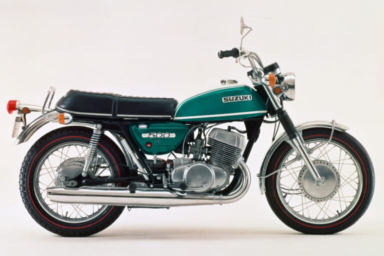 スズキ|GT500||1971年モデル|【速報】スズキ新型車「GSX-8T / GSX-8TT」登場!! 昭和のロードスター/ロードレーサーをオマージュした本気のネオクラシック