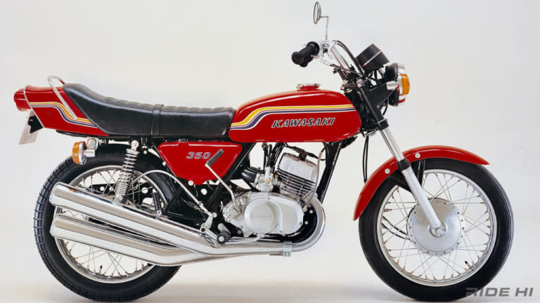 カワサキ｜350SS｜カワサキの2スト3気筒エンターテイメント！ 白煙もうもうだった「350SS」「400SS」「KH400」