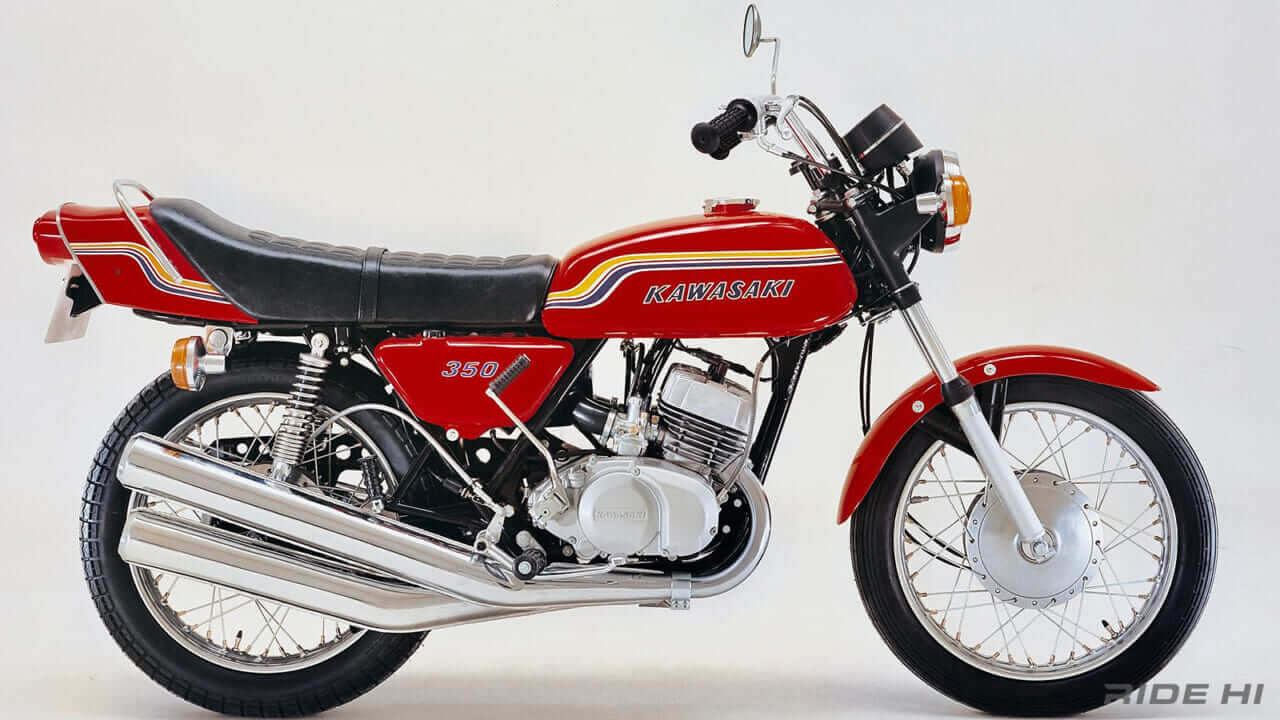 カワサキ｜350SS｜カワサキの2スト3気筒エンターテイメント！ 白煙もうもうだった「350SS」「400SS」「KH400」