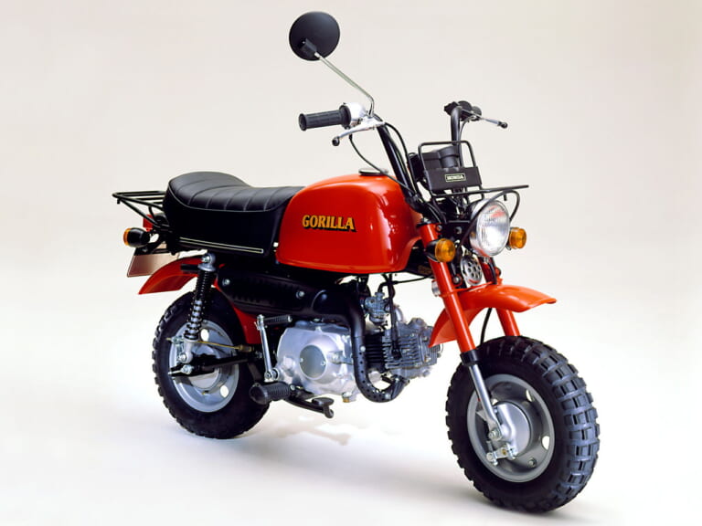 ホンダ｜ゴリラ｜1978年｜「待ってたやつ!!」ホンダ新『ゴリラ125』登場…なの?! 鉄製ビッグタンクと鋲打ちシートでモンキー125がカスタム転生【海外】