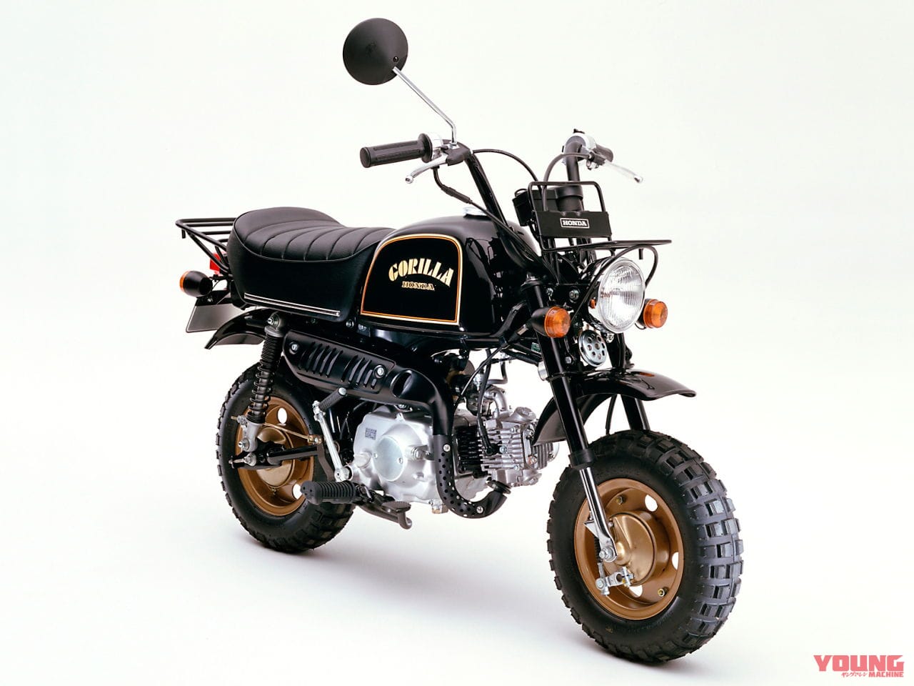 ホンダ｜ゴリラ｜1985年｜「待ってたやつ!!」ホンダ新『ゴリラ125 プロトタイプ』登場！ 鉄製ビッグタンクと鋲打ちシートでモンキー125が転生【海外】