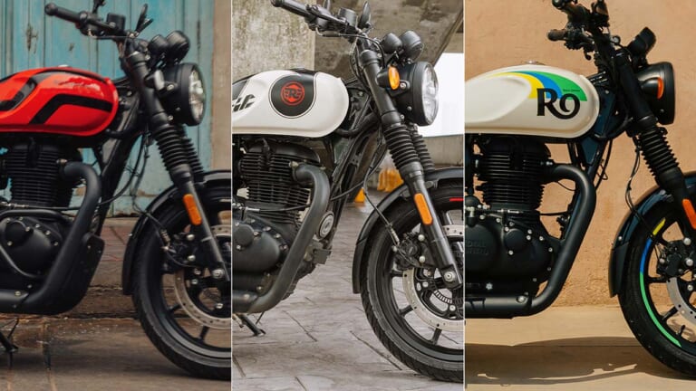 ロイヤルエンフィールド新型「ハンター350」正式発表! マイナーチェンジ&新グラフィック3色を追加