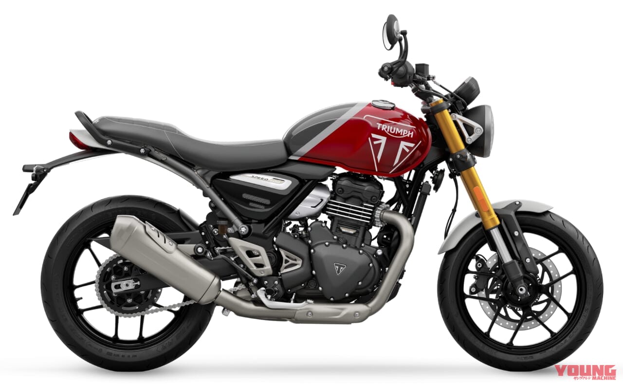 トライアンフ スピード400|【2026年最新】トライアンフ(TRIUMPH)400ccクラスが百花繚乱! スクランブラーからカフェレーサーまで全5モデルを徹底解説