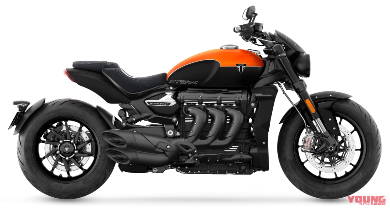 ロケット3 R STORM|【2026年モデル】トライアンフが新色12色を発表! それぞれの最新モデルと価格を徹底解説