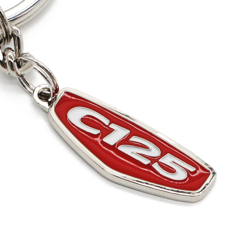 CAMSHOP HONDA SUPERCUB C125|【限定No刻印入り】ホンダ スーパーカブC125の精巧な3Dキーチェーンが一般販売開始