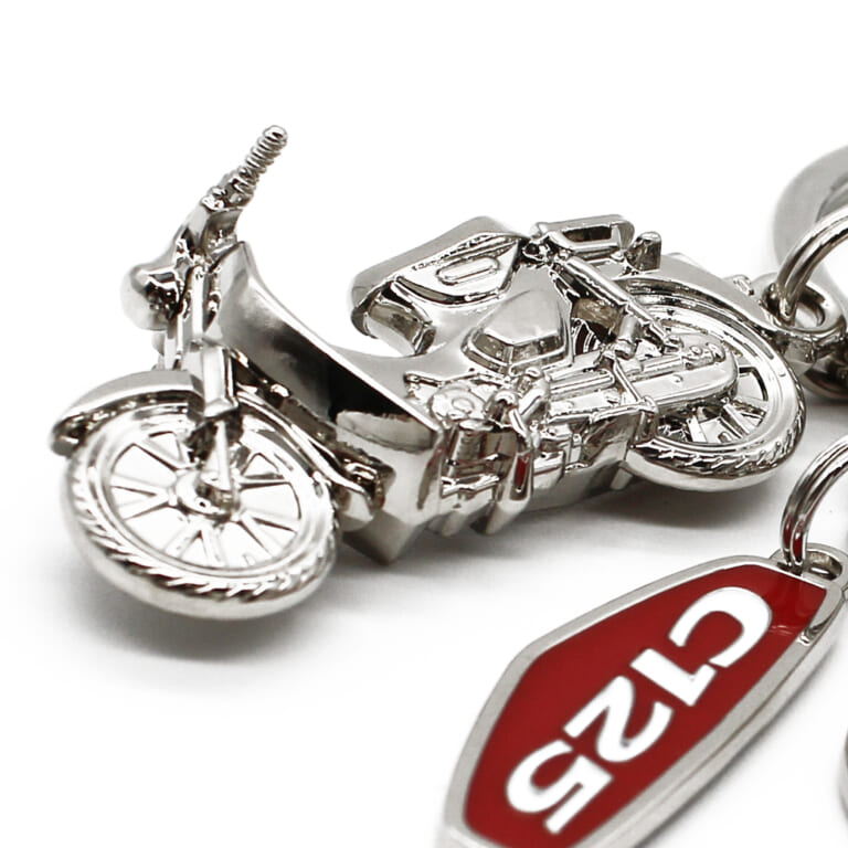 CAMSHOP HONDA SUPERCUB C125|【限定No刻印入り】ホンダ スーパーカブC125の精巧な3Dキーチェーンが一般販売開始