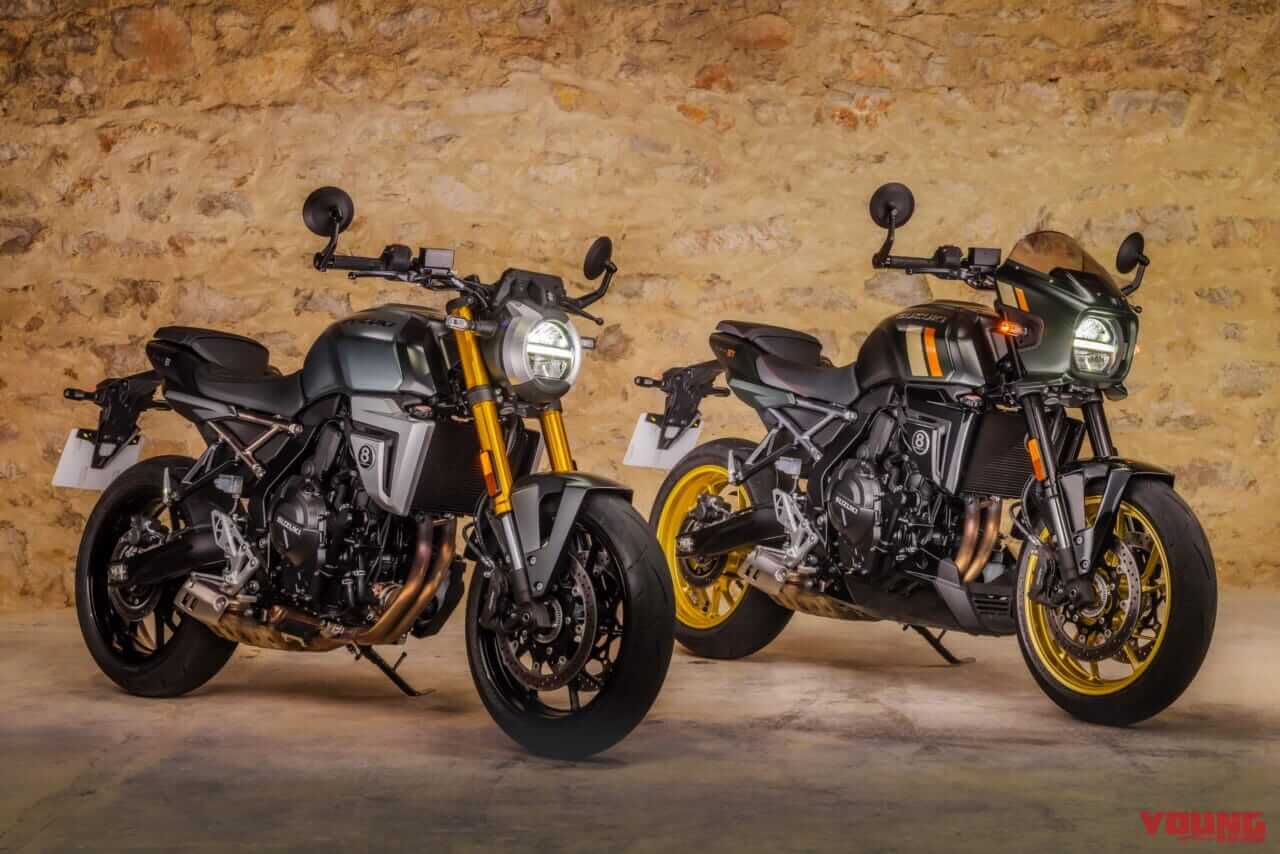 スズキ|GSX-8T|GSX-8TT|2025年モデル|輸出仕様|【速報】スズキ新型車「GSX-8T / GSX-8TT」登場!! 昭和のロードスター/ロードレーサーをオマージュした本気のネオクラシック