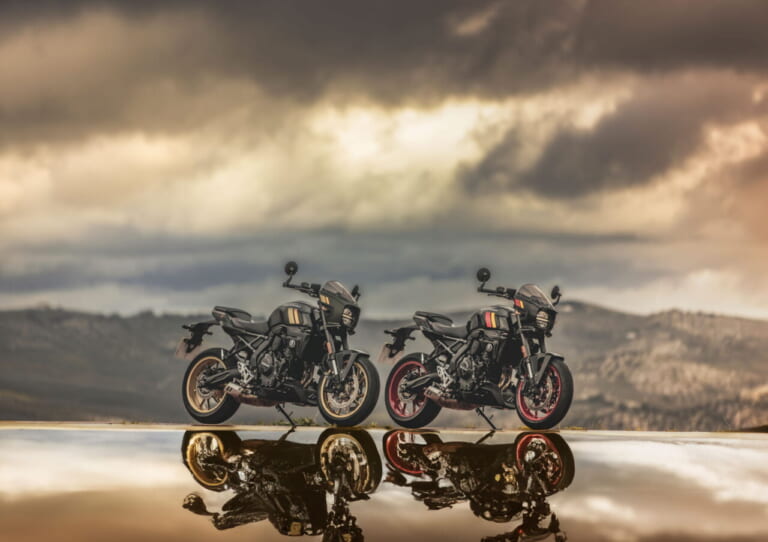 スズキ｜GSX-8TT｜輸出仕様｜2025年モデル｜【速報】スズキ新型車「GSX-8T / GSX-8TT」登場!! 昭和のロードスター/ロードレーサーをオマージュした本気のネオクラシック
