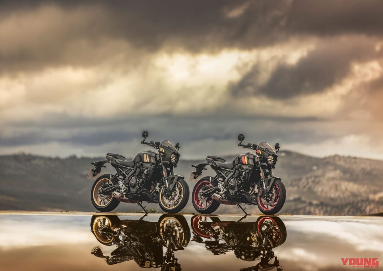 スズキ｜GSX-8TT｜輸出仕様｜2025年モデル｜【速報】スズキ新型車「GSX-8T / GSX-8TT」登場!! 昭和のロードスター/ロードレーサーをオマージュした本気のネオクラシック