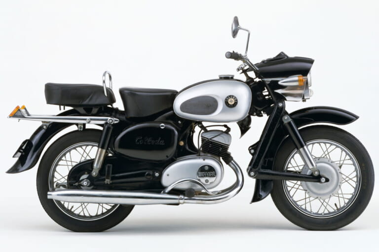 スズキ|コレダ250TT|1956年|スズキ「GSX-8」新型モデル名は「GSX-8T」「GSX-8TT」か──ならばモチーフはアレだ!