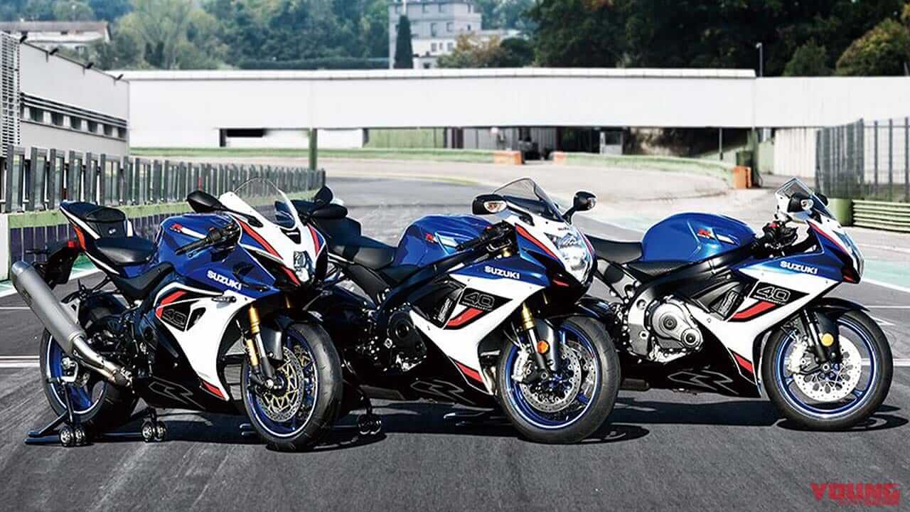 スズキ|GSX-R750|北米仕様|2026年モデル|こっちも40周年記念カラー! 北米で生き残るスズキ「GSX-R750」「GSX-R600」に新型R1000とお揃いの青×白が登場