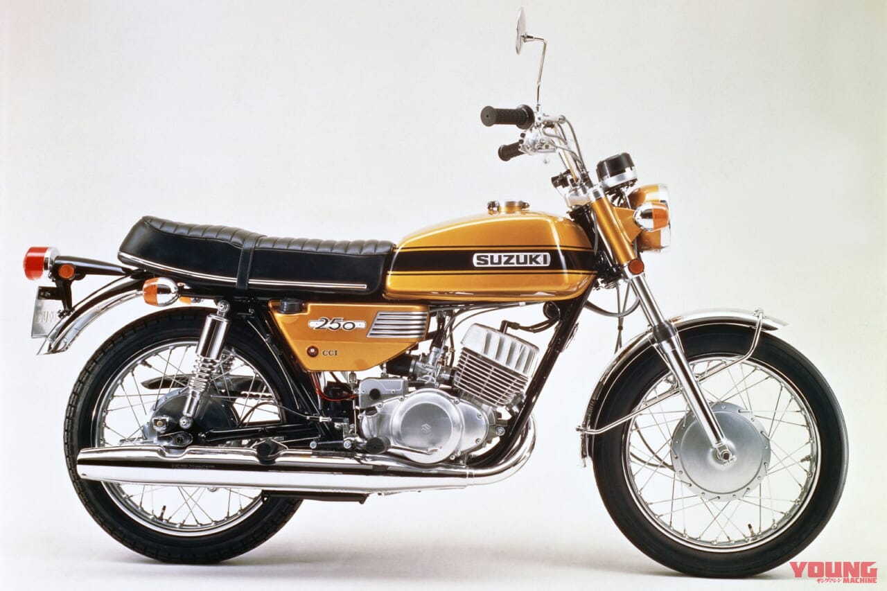 スズキ|GT250|1971年|スズキ「GSX-8」新型モデル名は「GSX-8T」「GSX-8TT」か──ならばモチーフはアレだ!