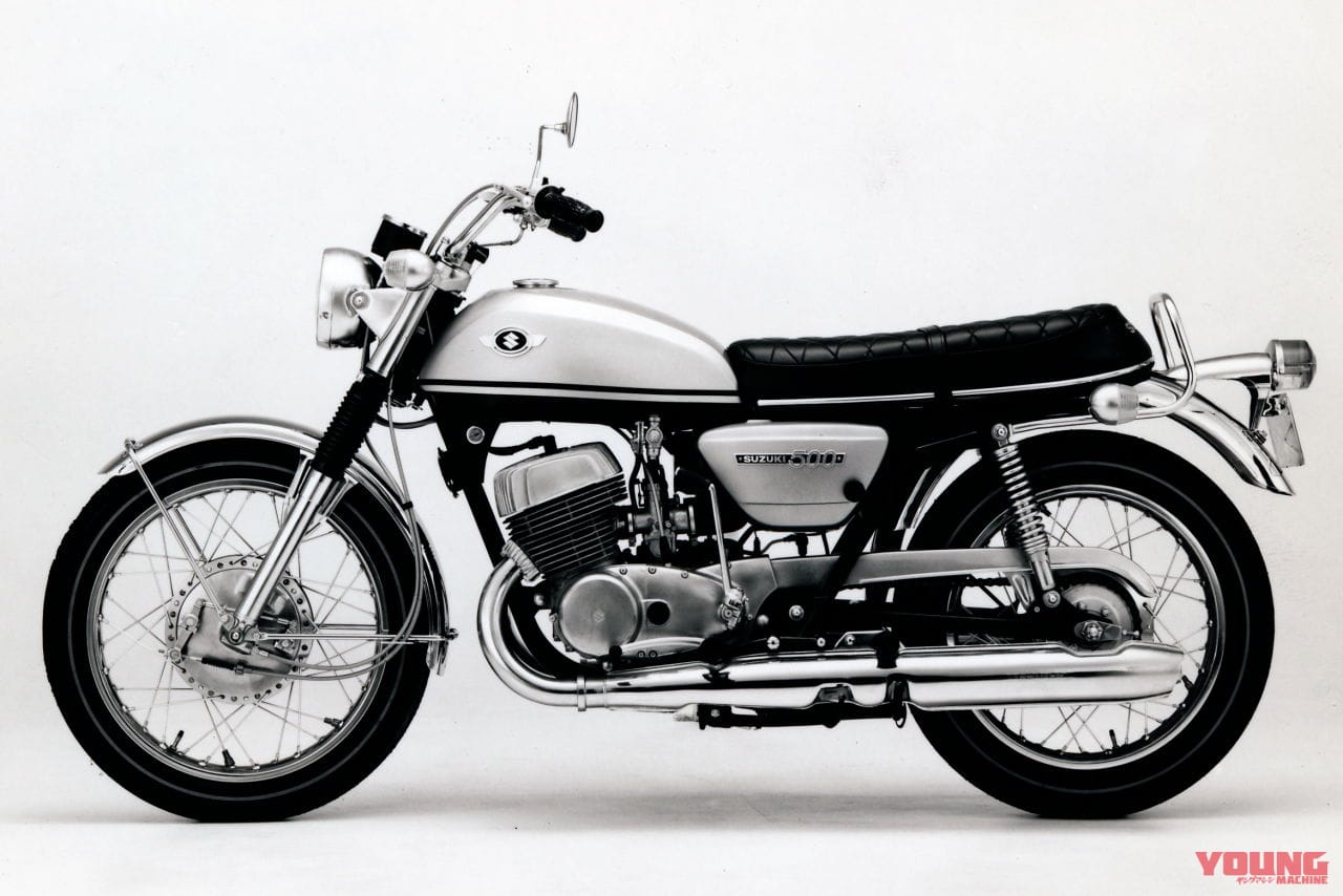 スズキ|T500||1969年モデル|【速報】スズキ新型車「GSX-8T / GSX-8TT」登場!! 昭和のロードスター/ロードレーサーをオマージュした本気のネオクラシック