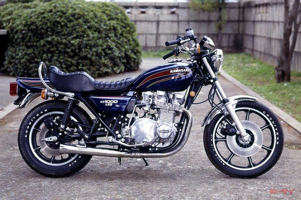 カワサキ｜KZ1000LTD｜1977｜「これぞジャメリカン!!」1970～80年代に生まれた美麗の国産アメリカン×12選！