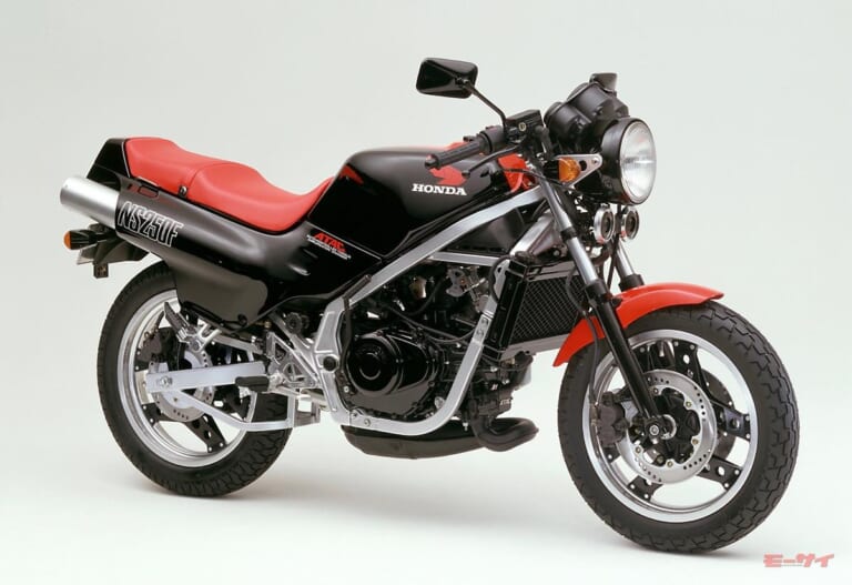 ホンダ｜NS250F｜1984年｜これが本当のネイキッド!! 1980年代に生まれて消えた「カウル脱いじゃった系」レプリカベースのネイキッドモデル