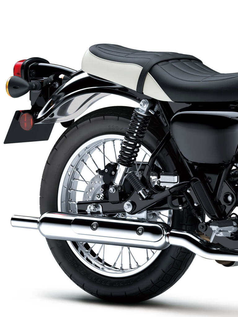 カワサキ|W230|欧州仕様|2026年モデル|カワサキ「W230」「メグロS1」の2026年モデルが登場! W230はメッキフェンダーの新色マットグリーン採用【欧州】